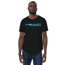 Load image into Gallery viewer, Crosscheck It - Men's Curved Hem T-Shirt