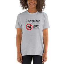 Load image into Gallery viewer, Undignified: Just Jesus - Short-Sleeve Unisex T-Shirt